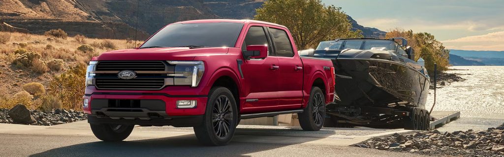 Ford F-150 truck capable and built to handler real work.