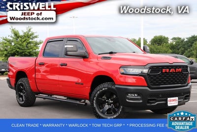 2025 RAM 1500 Warlock Crew Cab 4x4 5'7' Box
