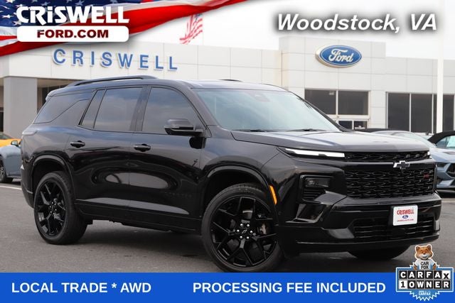 2026 Chevrolet Traverse AWD RS