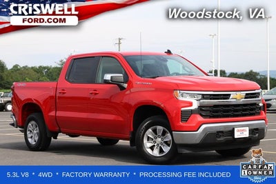 2026 Chevrolet Silverado 1500 4WD Crew Cab Standard Bed LT