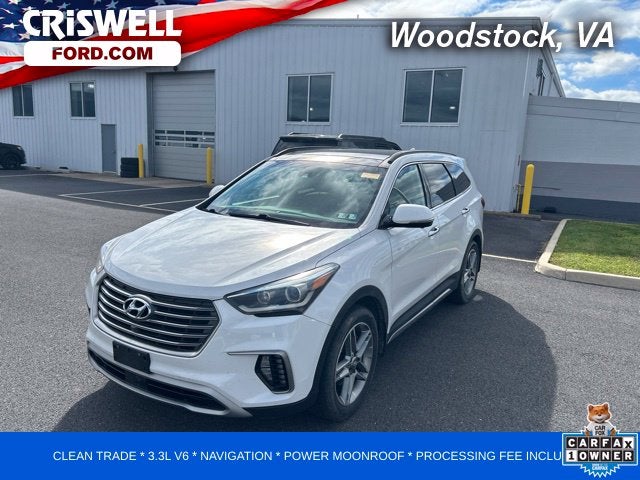 2019 Hyundai Santa Fe Limited Ultimate
