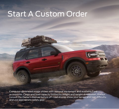 Start a custom order | Criswell Ford in Woodstock VA
