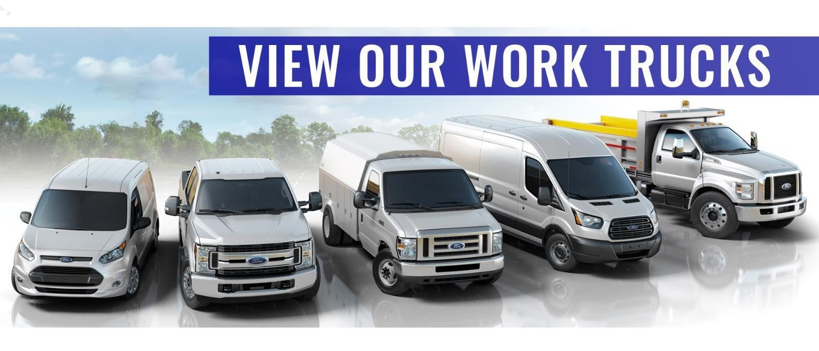 View Our Work Trucks at Criswell Ford in Woodstock VA