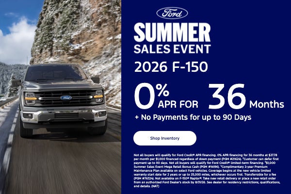 0% APR for 36 Months + No Payments for up to 90 Days