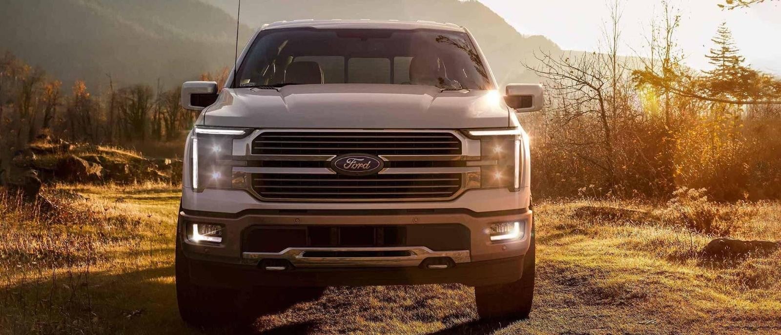 Ford Truck in Sunset